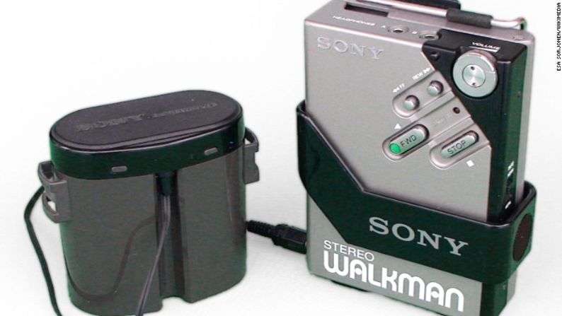 El Walkman de Sony revolucionó la manera cómo la gente escuchaba música.