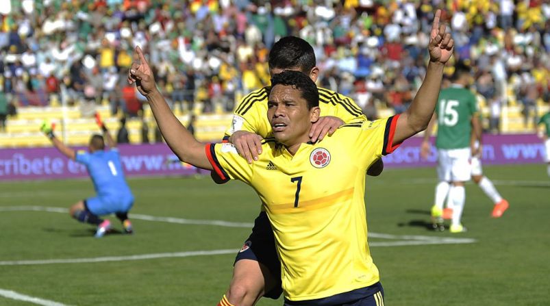 Carlos Bacca, delantero.