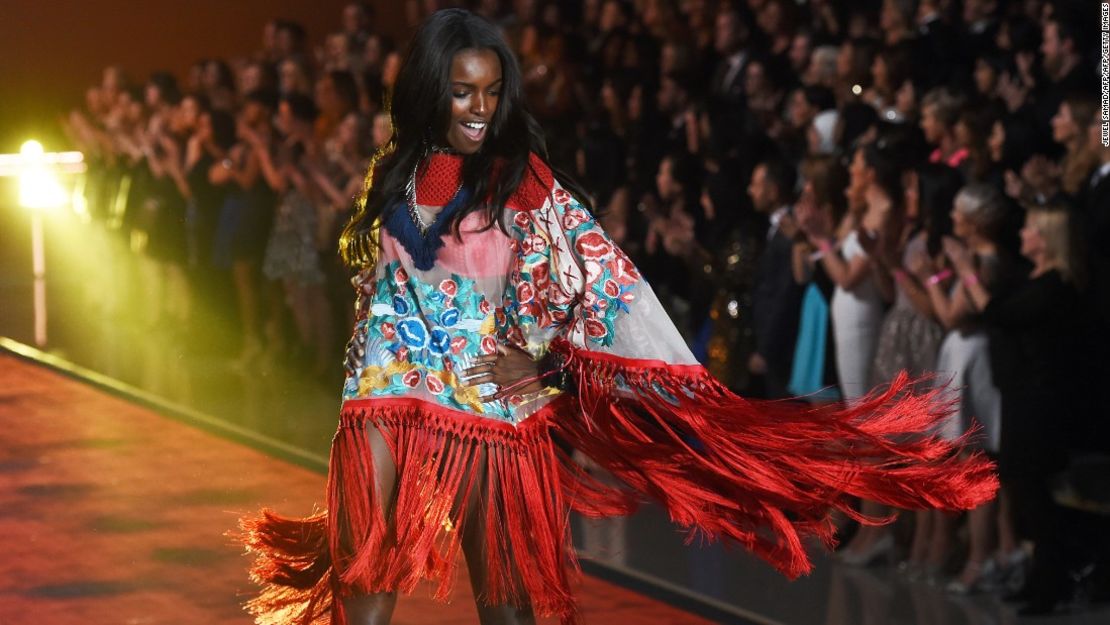 Leomie modeló para Victoria Secret por primera vez el año pasado.