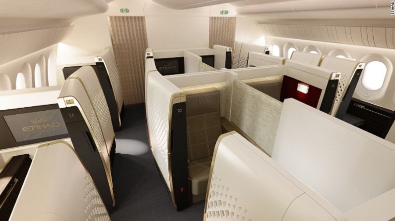 El premio de Concepto de Cabina se lo llevó la aerolínea Etihad por su "uso ingenioso del espacio".