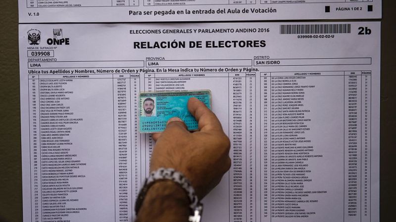 Perú: encuestas de boca de urna sugieren que habrá segunda vuelta en la elección presidencial | CNN
