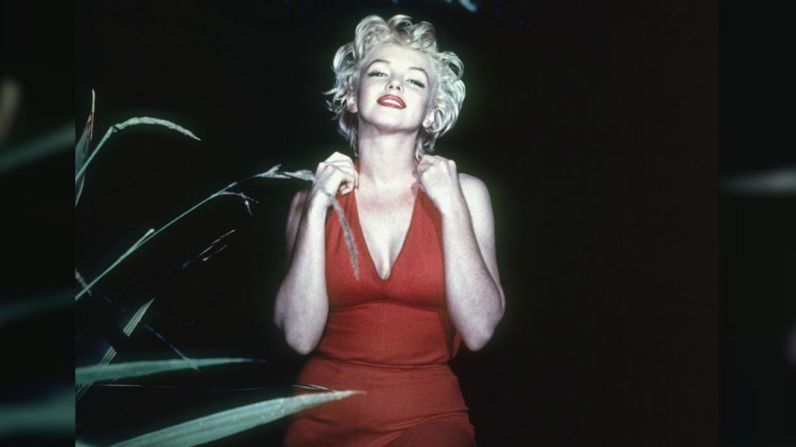 Marilyn Monroe, el 1 enero de 1954.