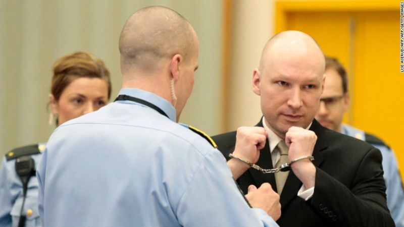 Derechos de terrorista noruego anders breivik fueron violados en prisión, según corte | cnn