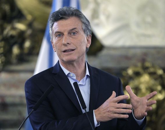 El presidente Mauricio Macri fue seleccionado como uno de los líderes mundiales más influyentes.