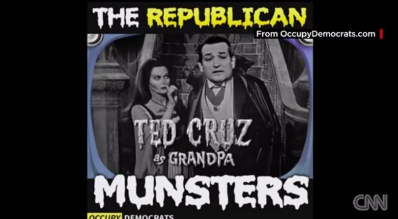 Otro de los personajes que dicen que se parece a Cruz es el abuelo Munster, de la Familia Addams