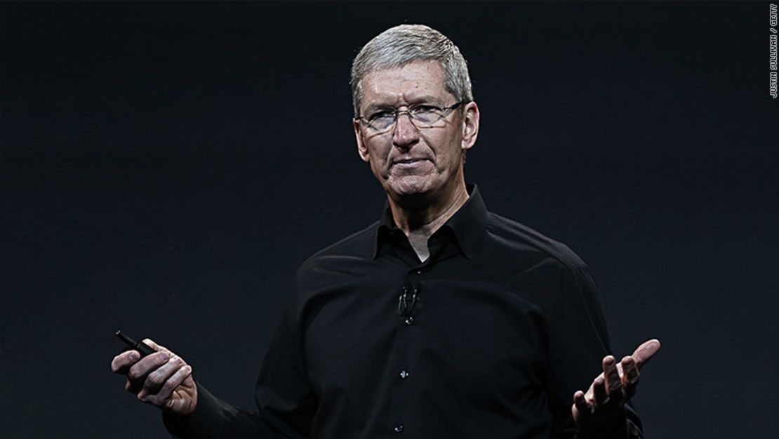 Tim Cook, director ejecutivo de Apple.