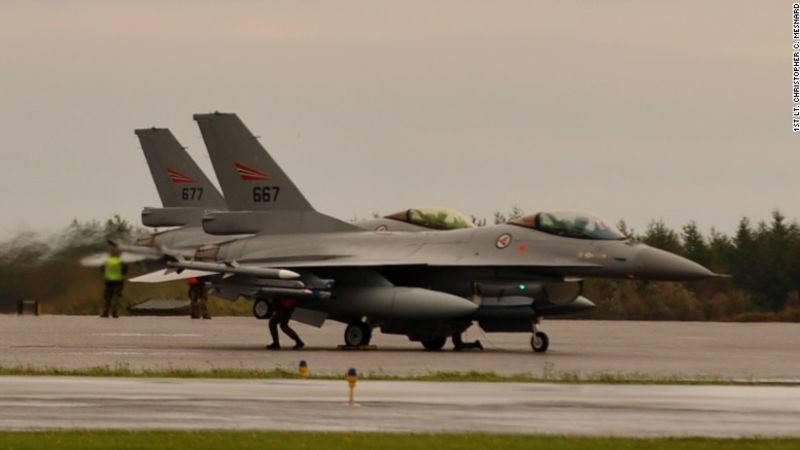 Avión de combate f-16 le dispara a una torre de control… por error | cnn