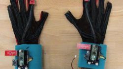 title: Inventors Create Gloves That Translates Sign Language Into Speech  duration: 00:02:26  site: Youtube  author: null  published: Mon Apr 25 2016 08:13:01 GMT-0400 (Eastern Daylight Time)  intervention: no  description: Inventors Create Gloves That Translates Sign Language Into Speech    One of the most difficult parts of being deaf and or mute is not being able to communicate with others. It?s like being a foreigner in your own country. Thankfully, we are living in the future. University of Washington students Thomas Pryor and Navid Azodi wanted to fix this problem, so they invented gloves that connect to a computer via Bluetooth. Amazingly, the computer and gloves translate American Sign Language into speech in real time.     SUBSCRIBE FOO AWES