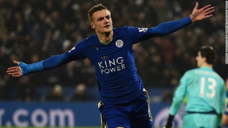 Jamie Vardy es uno de los artífices del éxito del Leicester. Es el goleador con 22 anotaciones