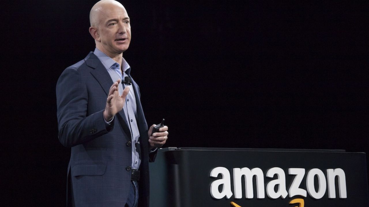 El CEO de Amazon, Jeff Bezos (David Ryder/Getty Images).