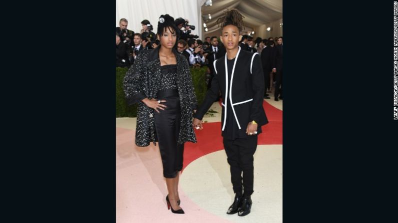 Willow y Jaden Smith, de Chanel y Louis Vuitton.