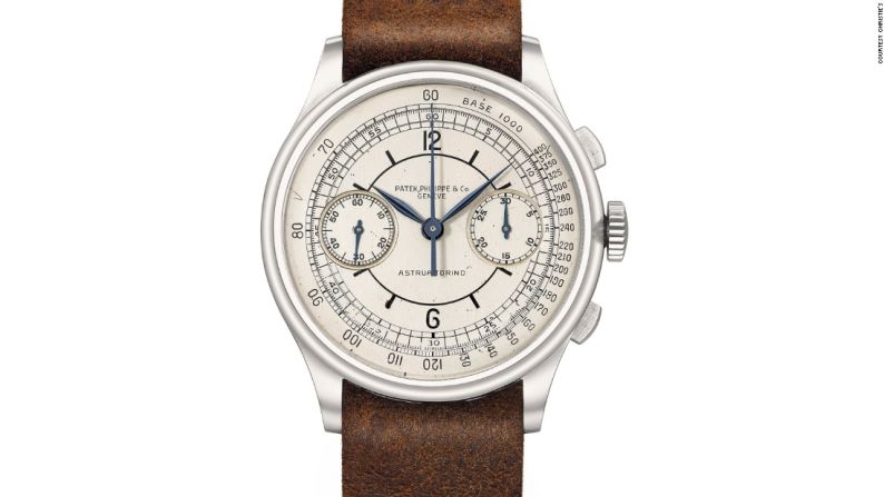 Patek Philippe Staybrite Stainless Steel Chronograph, Ref. 530, valor aproximado 823.000 dólares (Christie’s).