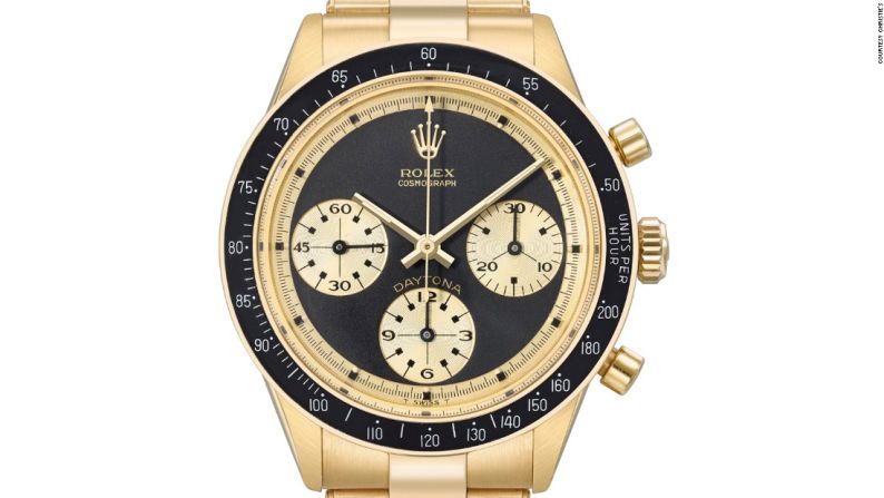 Rolex ‘John Player Special Paul Newman’ Daytona Ref. 6241, valor aproximado 308.000 dólares (Christie’s).