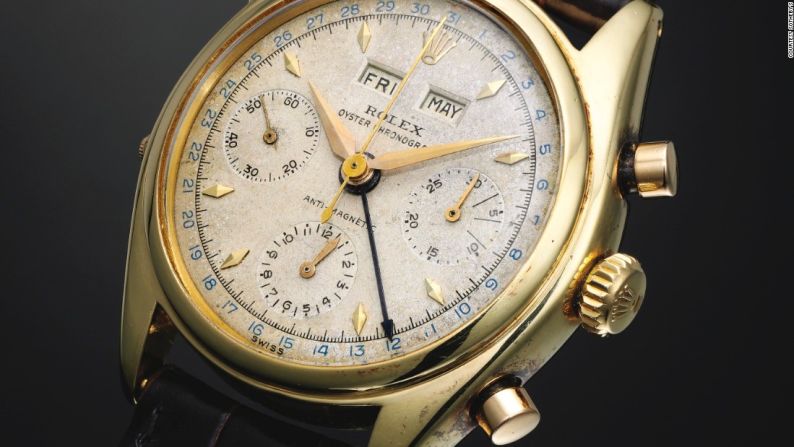 Rolex ‘Jean-Claude Killy’ Dato – Compax Chronograph Ref. 6036, valor aproximado: 154.000 dólares (Sotheby’s).