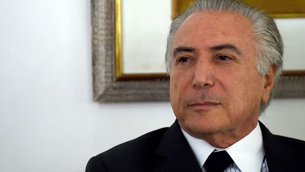 Michael Temer es ahora el presidente en funciones de Brasil