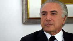 Michael Temer es ahora el presidente en funciones de Brasil