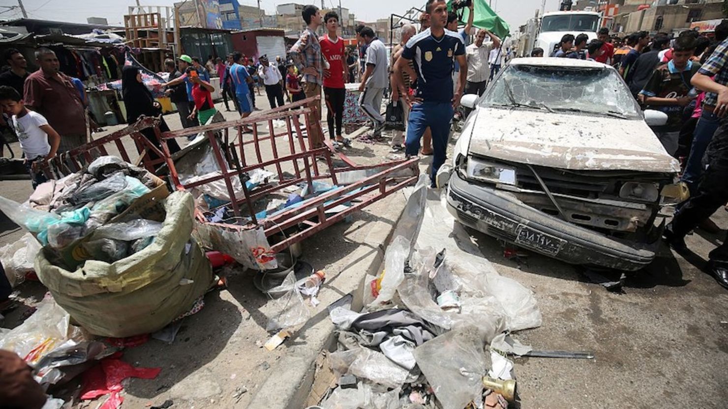 El atentado ocurrió en un barrio chiita de la capital iraquí (AHMAD AL-RUBAYE/AFP/Getty Images).