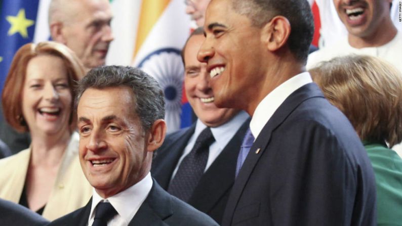 Sarkozy y Obama hablaron mal del primer ministro de Israel Benjamin Netanyahu durante una cumbre del G20.