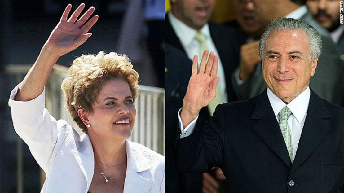 Tras la suspensión de la presidenta Rousseff, Michel Temer tomó las riendas del país.