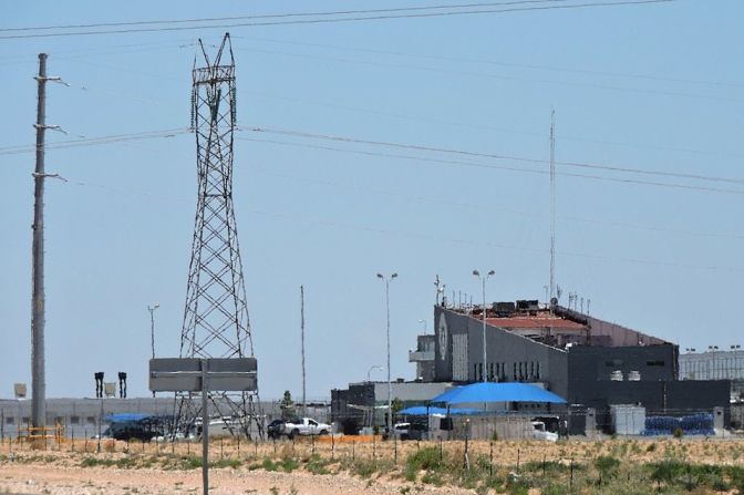 Vista de la prisión en Ciudad Juárez en la que se encuentra Joaquín 'El Chapo' Guzmán (GERARDO MACIAS/AFP/Getty Images).