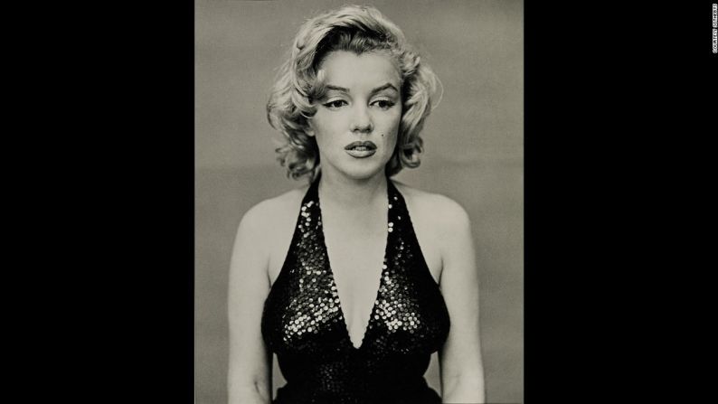 Marilyn Monroe por Richard Avedon.