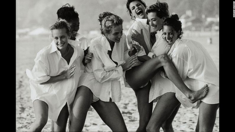 Models por Peter Lindbergh.