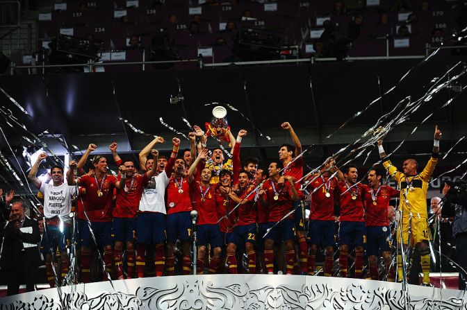 España llegará a la Euro 2016 a defender el título de campeones de Europa que ganaron frente a Italia en 2012 en el Estadio Olímpico de Kiev, Ucrania.