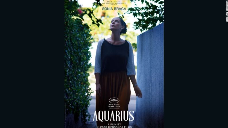 'Aquarius'. Director: Kleber Mendonça Filho. En competencia.