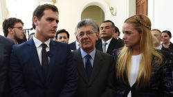 CNNE 288179 - venezuela-opposition-rivera-tintori-ramos allup