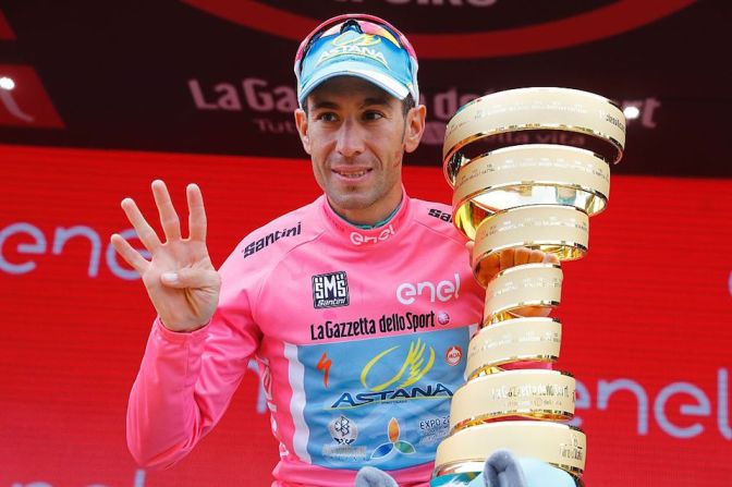 El segundo Giro para el ciclista italiano Vincenzo Nibali.