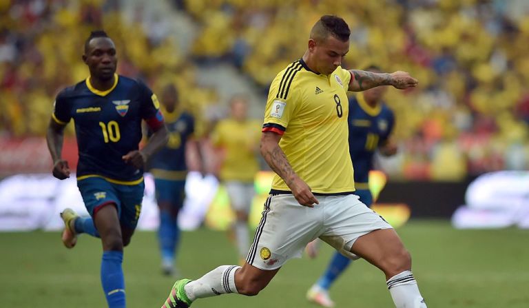 Edwin Cardona, mediocampista.