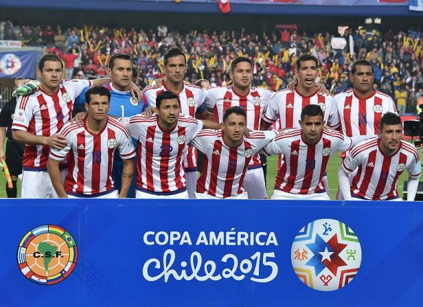 La selección de Paraguay en la Copa América de 2015. Estas son sus estrellas.