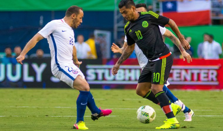 Jesus Corona 'El Tecatito' delantero mexicano que juega para el club Porto de Portugal buscará meter goles ante sus rivales en la Copa América Centenario