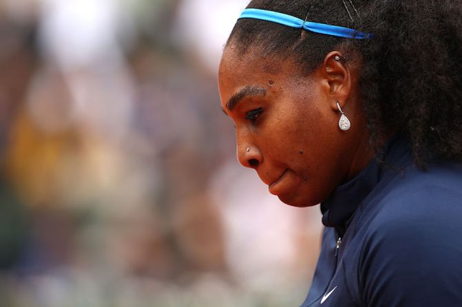 La tenista Serena Williams no pudo con la española Garbiñe Muruza en la final del Abierto de Francia.