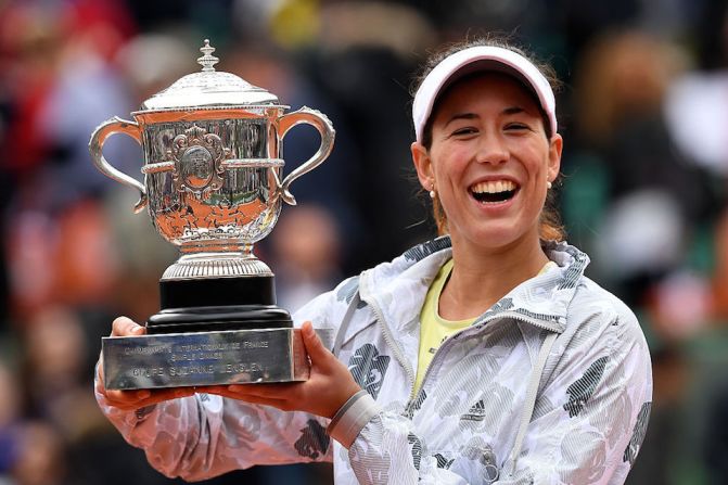 Garbiñe Muguruza es la nueva soberana del Roland Garros.