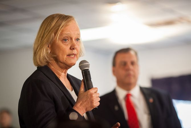 9. Meg Whitman, directora ejecutiva de Hewlett-Packard.