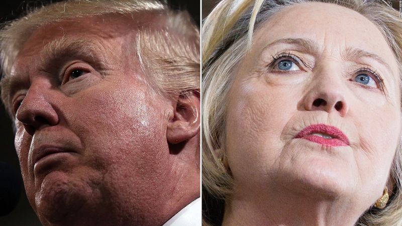 Donald Trump tuitea una encuesta que favorece a Hillary Clinton | CNN