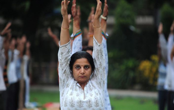 Desde la India hasta Corea del Sur, así celebró el mundo el Día Internacional del Yoga.