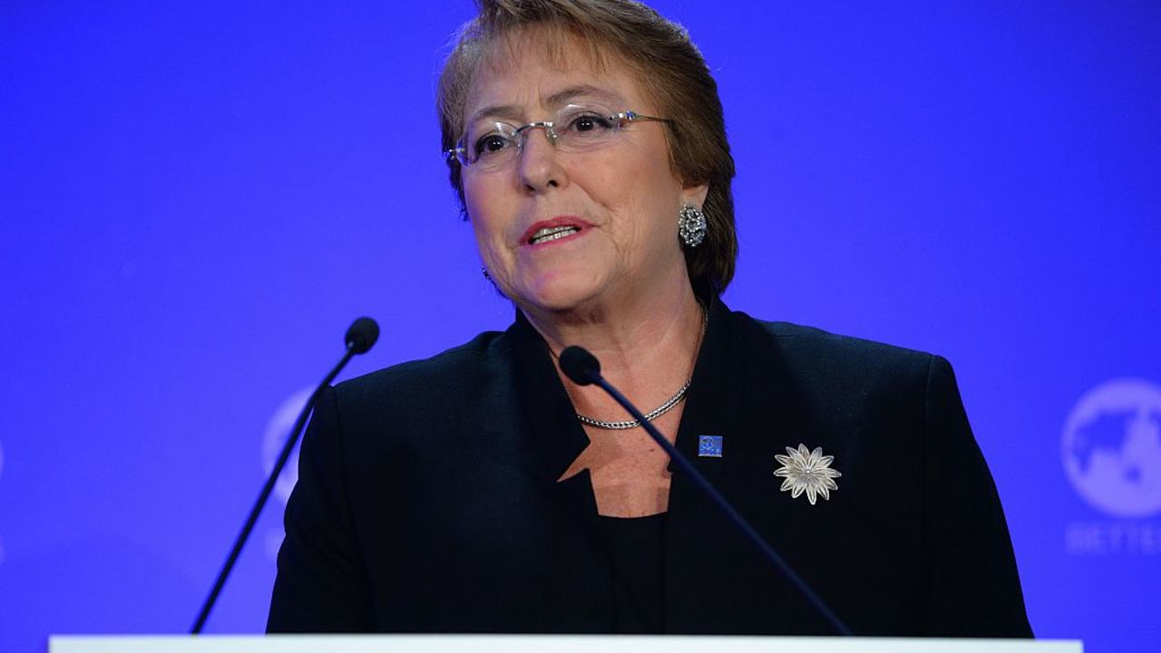 Michelle Bachelet, presidenta de Chile.