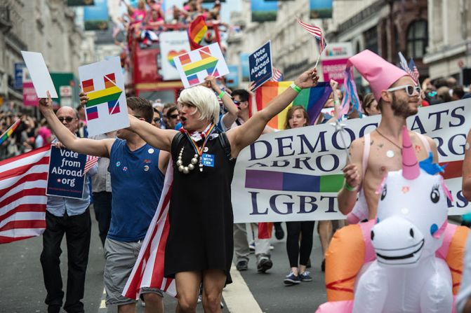 La fiesta LGBT en Londres.