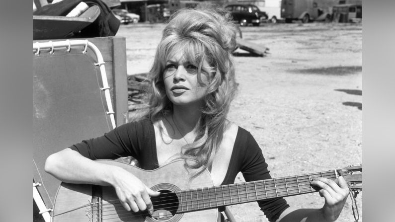 El bouffant, Brigitte Bardot.