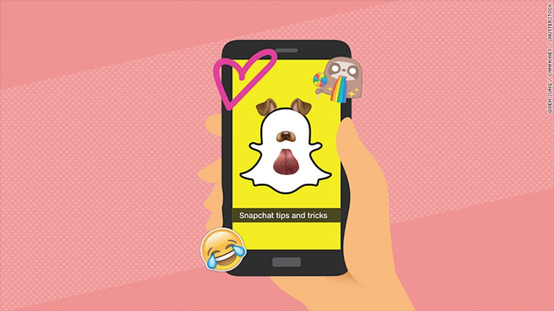 Snapchat te permite usar más de una herramienta a la vez para crear tus snaps.