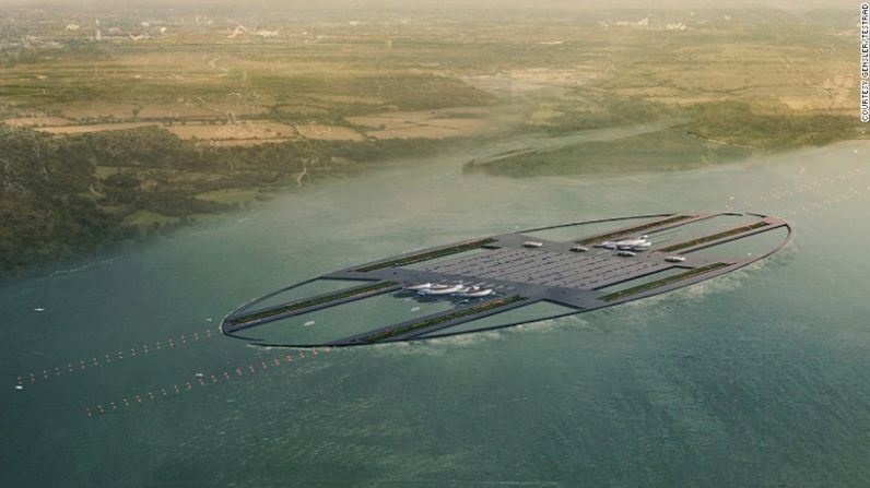 Concepto ambicioso — El esquema, presentado por la firma de arquitectos Gensler y por la compañía de Desarrollo e Investigación del Estuario del Támesis (Testrad) podría costar cerca de 63.000 millones de dólares.