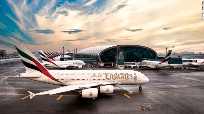 1. Emirates — La aerolínea del año según Skytrax es Emirates, que dio un gran salto en 2016 desde el quinto lugar el año pasado. Es la cuarta vez que la aerolínea con base en Dubai gana este premio.