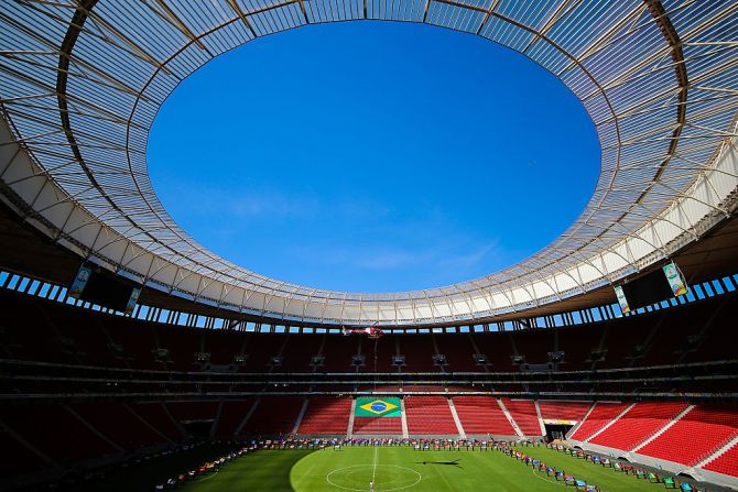 Estadio Mané Garrincha, Brasilia.