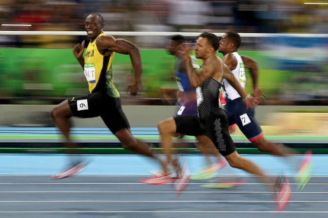 El rayo no tiene rival: Usain Bolt es tricampeón olímpico de los 100 m. Ganó con 9,81 segundos.