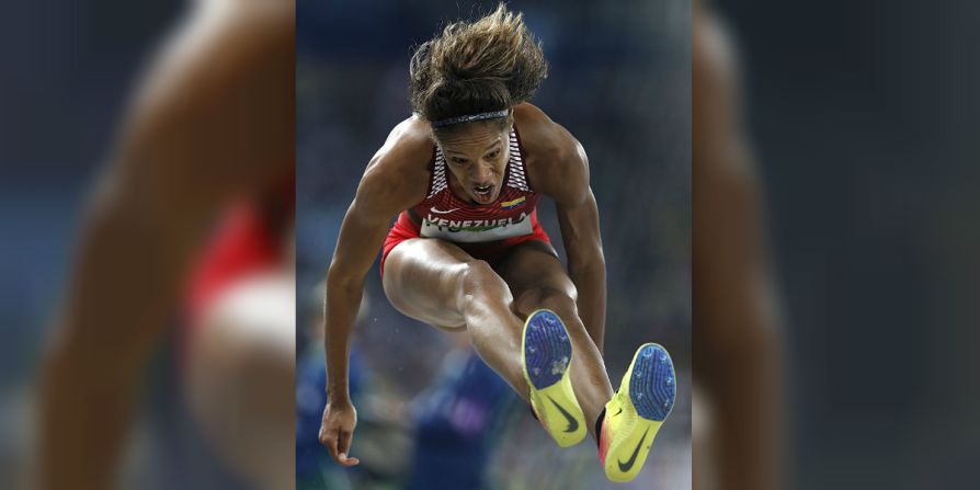 La atleta venezolana Yulimar Rojas se colgó la plata en Río en la prueba de salto tripe. El oro se lo llevó la colombiana Caterine Ibargüen.