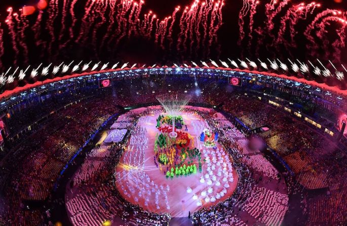 La ceremonia de clausura de Río 2016 fue un festival de color, carnaval y samba.