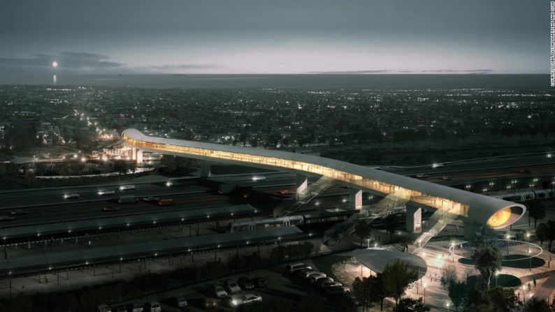 La Estación Norte de Køge de COBE, en curso(Køge, Dinamarca) – Hay más de lo que parece con esta estructura. El puente, diseñado en colaboración por COBE Arquitectos, Dissing + Weitling Arquitectura y COWI, incluye pasadizos paras trenes y coches, así como una estación completa e instalaciones de parqueadero. Se espera que su apertura sea en 2018.