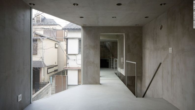 63.02° - Un proyecto de Schemata Arquitectos, 63.02° es una casa de 71,35 metros cuadrados en el poblado barrio de Nakano en Tokio.